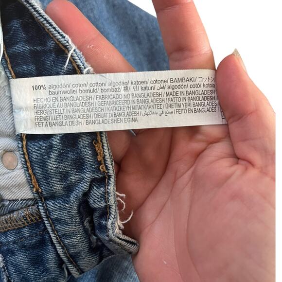 Zara Blue Boyfriend Jeans - Picture 4 of 5